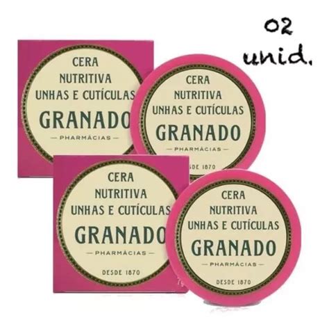 2 Granado Cera Nutritiva Hidrat Unhas E Cutículas Pink 7g MercadoLivre