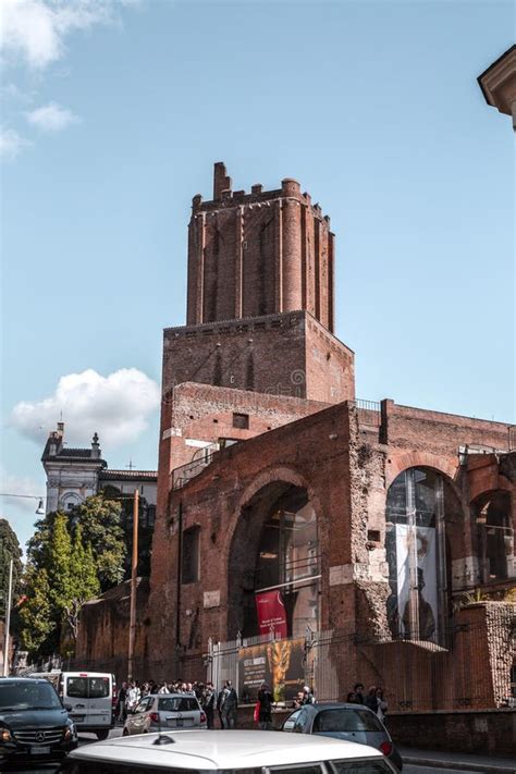 Stadtbild Und Architektur Aus Rom Der Italienischen Hauptstadt