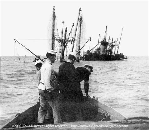 unloading cargo from ss richard montgomery wreck