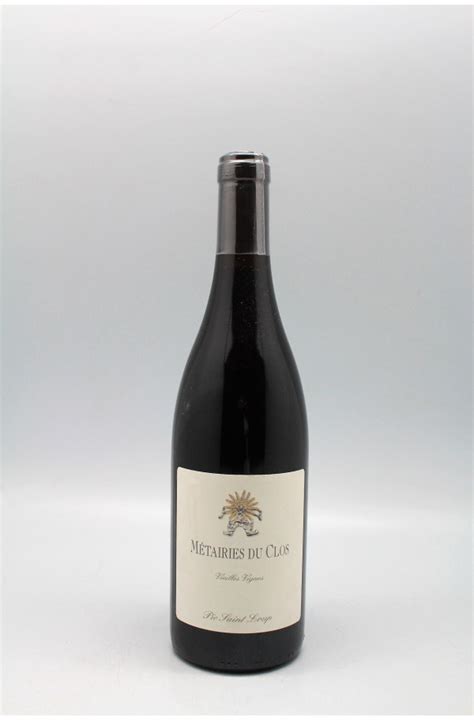 Clos Marie Pic Saint Loup M Tairies Du Clos Vieilles Vignes