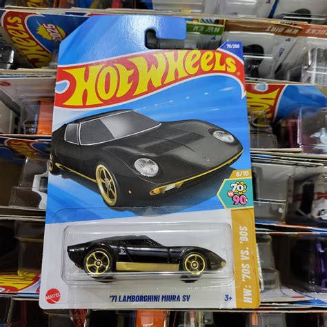 Exclusive Hot Wheels 71 Lamborghini Miura SV J Case Gaurstrendy