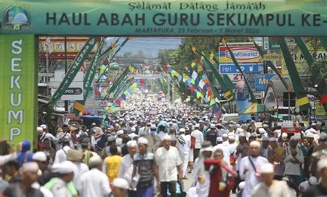 Haul Guru Sekumpul Martapura Lautan Manusia Jawa Pos