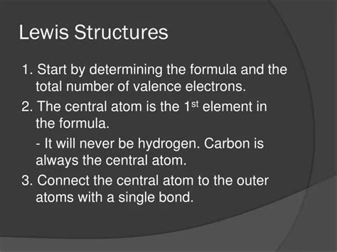 PPT - Lewis Structures PowerPoint Presentation, free download - ID:2651749