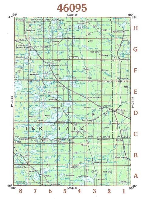 Themapstore Usgs Minnesota Topographic Maps