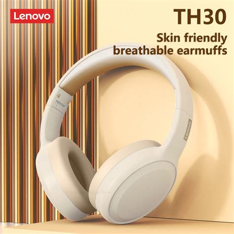 Lenovo Couteurs Sans Fil Bluetooth Casque D Coute Hifi St R O