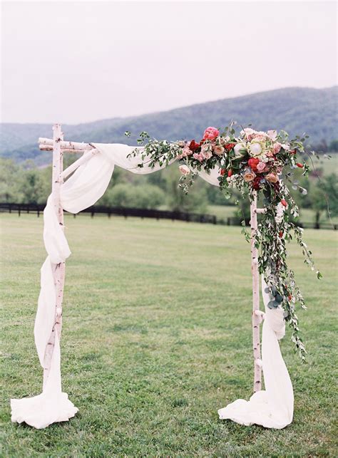 Colorful Rustic Chic Crimson Wedding Crimson Wedding Wedding Gate