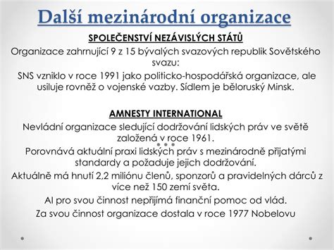 PPT Mezinárodní integrace PowerPoint Presentation free download ID