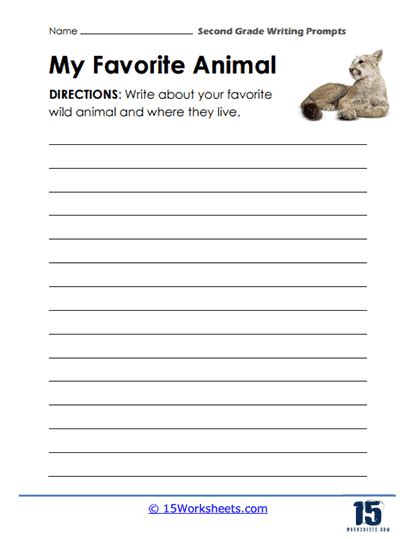 2nd Grade Writing Prompt Worksheets Worksheets Library