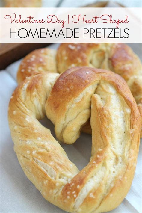 Valentines Day Snack Recipe Heart Shaped Pretzels