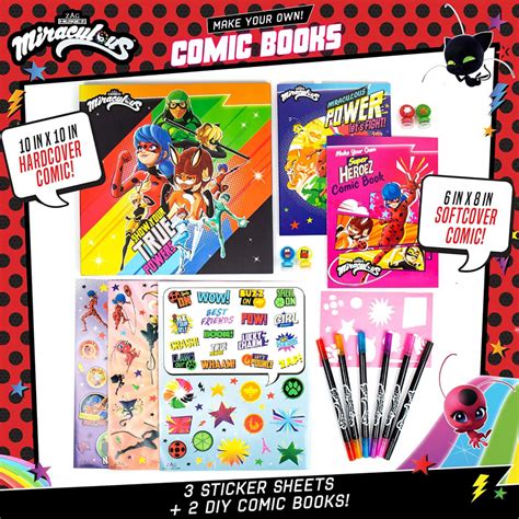 Miraculous Ladybug Make Your Own Comic Book
