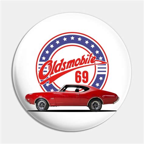 1969 Oldsmobile 442 Side 1969 Oldsmobile 442 Side Pin Teepublic