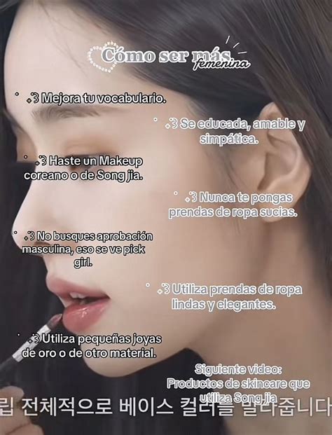 Como Ser M S Femenina Como Ser Mas Femenina Tip De Belleza Tutorial