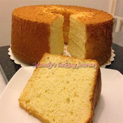 Mandy S Baking Journey Orange Chiffon Cake