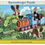 Ravensburger 06349 Der Maulwurf als Lokführer Kinderpuzzle mit 15