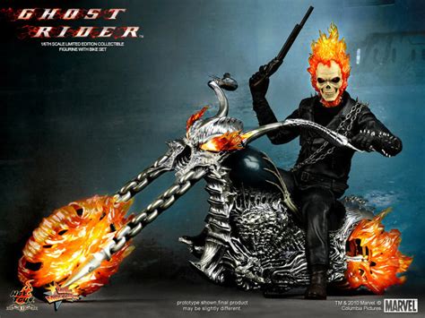 Toyhaven Lets Ride Hot Toys 16 Ghost Rider Figure With Bike Preview