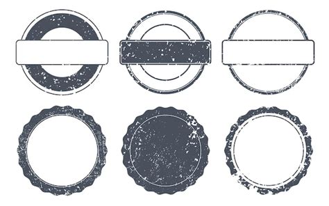 Premium Vector Set Of Grunge Rubber Stamps