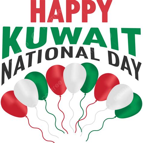 Kuwait National Day Vector Hd Png Images Happy Kuwait National Day