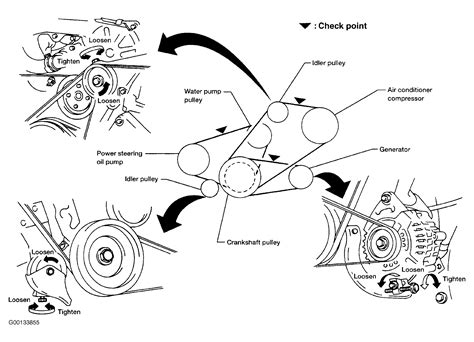 2006 Nissan Maxima Belt Tensioner Hot