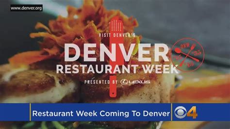 2018 Denver Restaurant Week Menus Unveiled YouTube