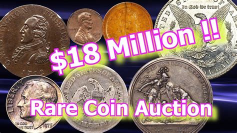 Million Dollar Rare Coin Auction Held In Long Beach California YouTube