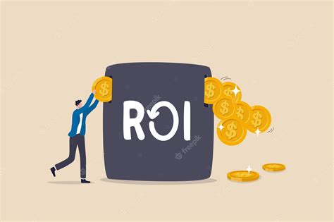 Premium Vector Roi Return On Investment Performance Measure From