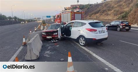 Nuevo Colapso En La Tf Dos Accidentes Dejan Atascos Kilom Tricos En