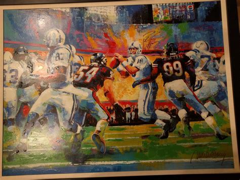 Pretty Cool Painting Of The Super Bowl My Neighbors Have Rcolts