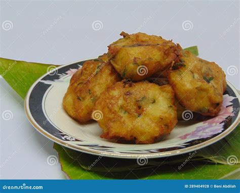 Perkedel Is A Typical Indonesian Food Made From Potatoes Stock Photo