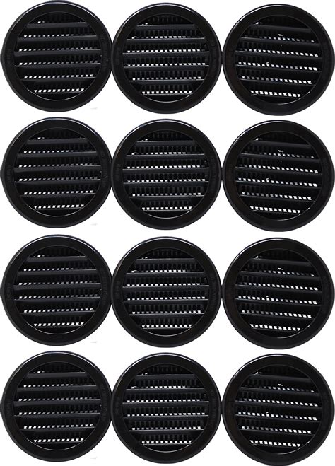 Litoexpe 30 Pieces Round Soffit Vents 2 Inch 53mm Circular Air Vents