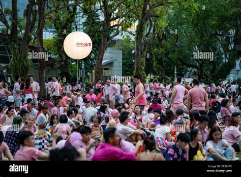 Singapore 24th June 2023 Thousands Celebrate Pink Dot Sg In Hong