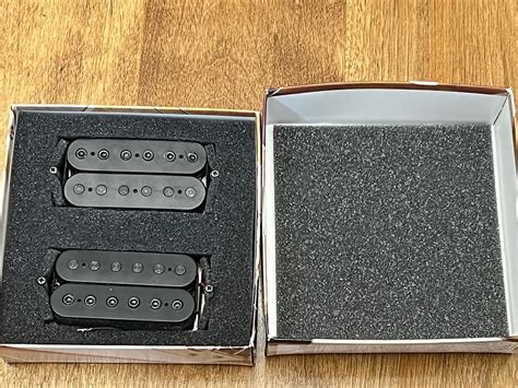 Ibanez V7 And V8 Black Humbucker Pickup Pair Reverb