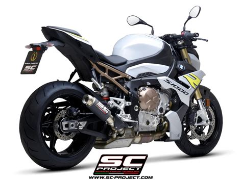 BMW S1000R nouveaux échappements pour le modèle 2021 SC Project