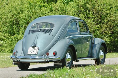 Volkswagen Typ 1 Bubbla Oval 1200 1954 On Bilweb Auctions