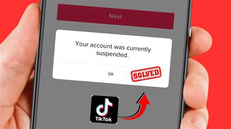 How To Fix Your Account Was Currently Suspended Tiktok How To Recover Suspended Tiktok Account