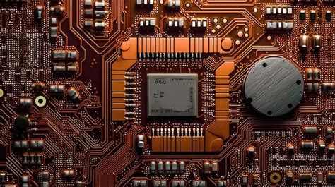 Premium AI Image | electronics circuits