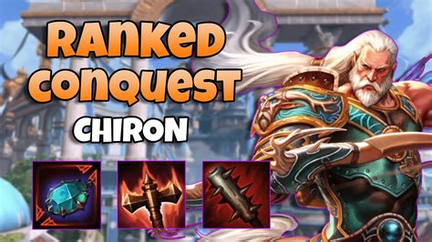 CHIRON ADC BUILD DE FULL POWER TottiGR SMITE RANKED CONQUEST