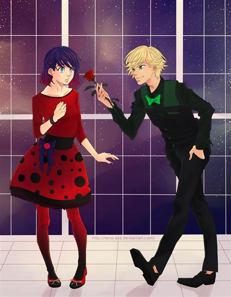 Marinette And Adrien Miraculous Ladybug Fan Art 39734318 Fanpop