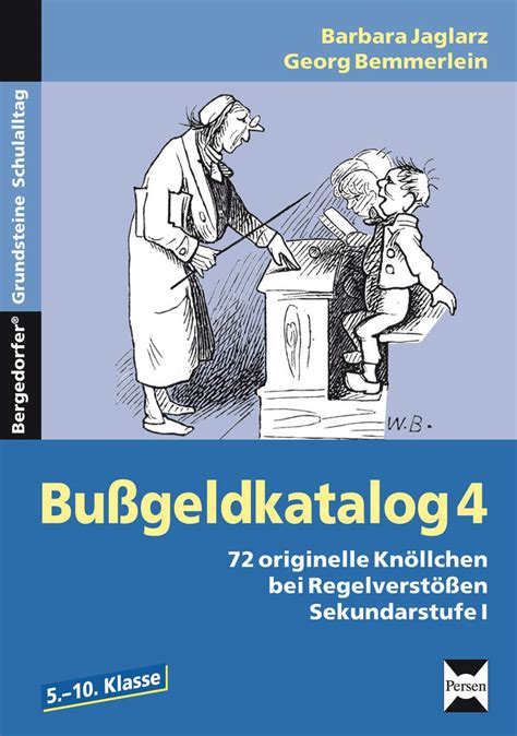 Bußgeldkatalog 4 Kl 5 10 Sekundarstufe I Schulbuch 978 3 403