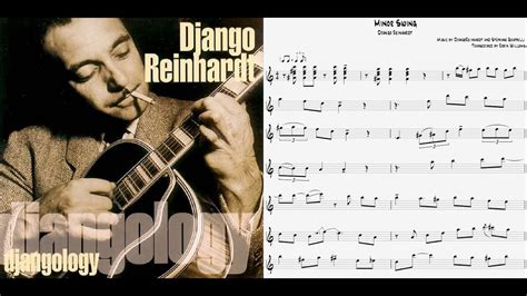 Transcription Django Reinhardt Minor Swing Youtube