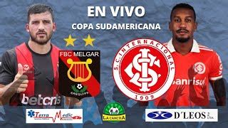 MELGAR VS INTERNACIONAL COPA SUDAMERICANA 4TOS DE FINAL AUDIO EN