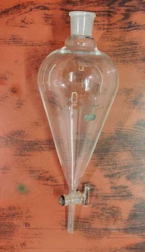 Dolphin Labware Borosilicate Glass Laboratory Separating Funnel