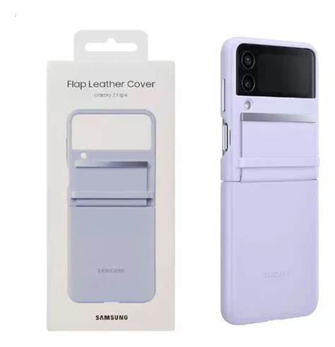 Funda Flap Leather Cover Galaxy Z Flip4 Samsung Original Envío gratis