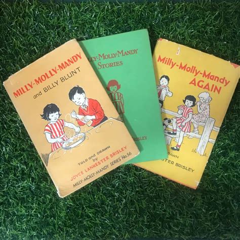 Lot Of 3 Vintage Milly Molly Mandy Story Books By Joyce Lankester