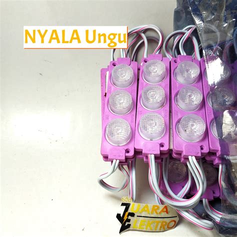 Jual Led Module V Led Jumbo Nyala Putih Merah Kuning Hijau Biru