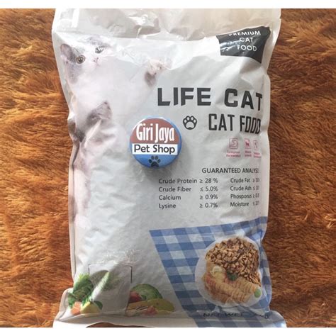 Jual LIFE CAT Dry Food 1kg PAS Makanan Kering Kucing Segala Usia