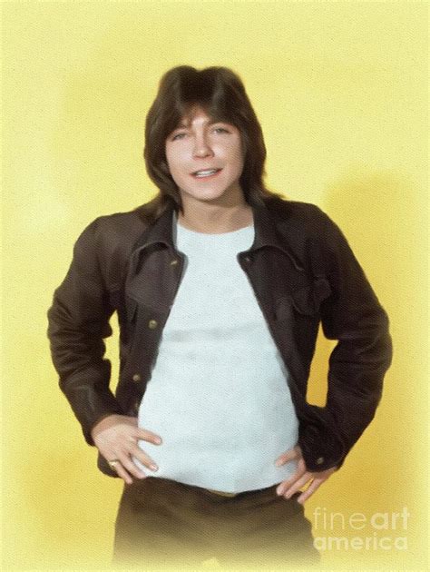 David Cassidy Actor And Singer Painting By John Springfield Fine Art