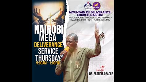 War Against Witchcraft Thursday Deliverance Service Dr Oracle Mod Nairobi 29 2 2024