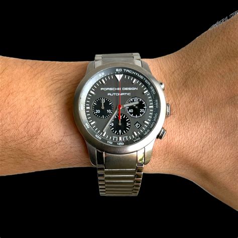 Porsche Design Dashboard Chronograph Titanium Autom Tico