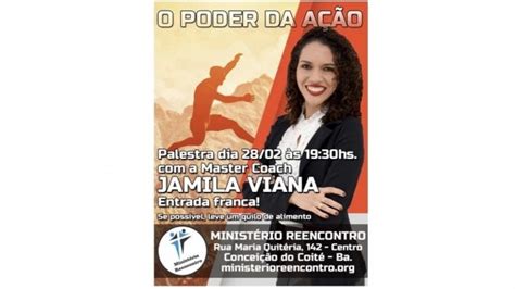 Palestra de Inteligência Emocional O PODER DA AÇÃO em Conceição do