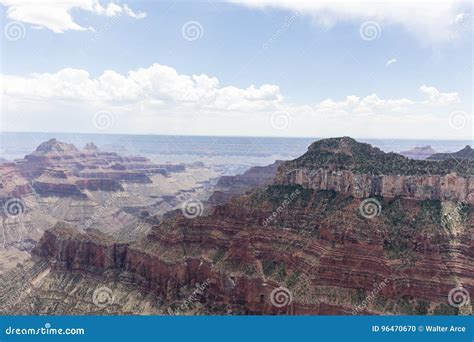 Scenic Views of the Grand Canyon North Rim Stock Photo - Image of ...